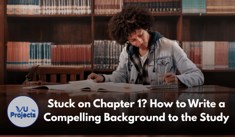 A practical guide to writing an engaging and well-structured background to the study for academic research.
